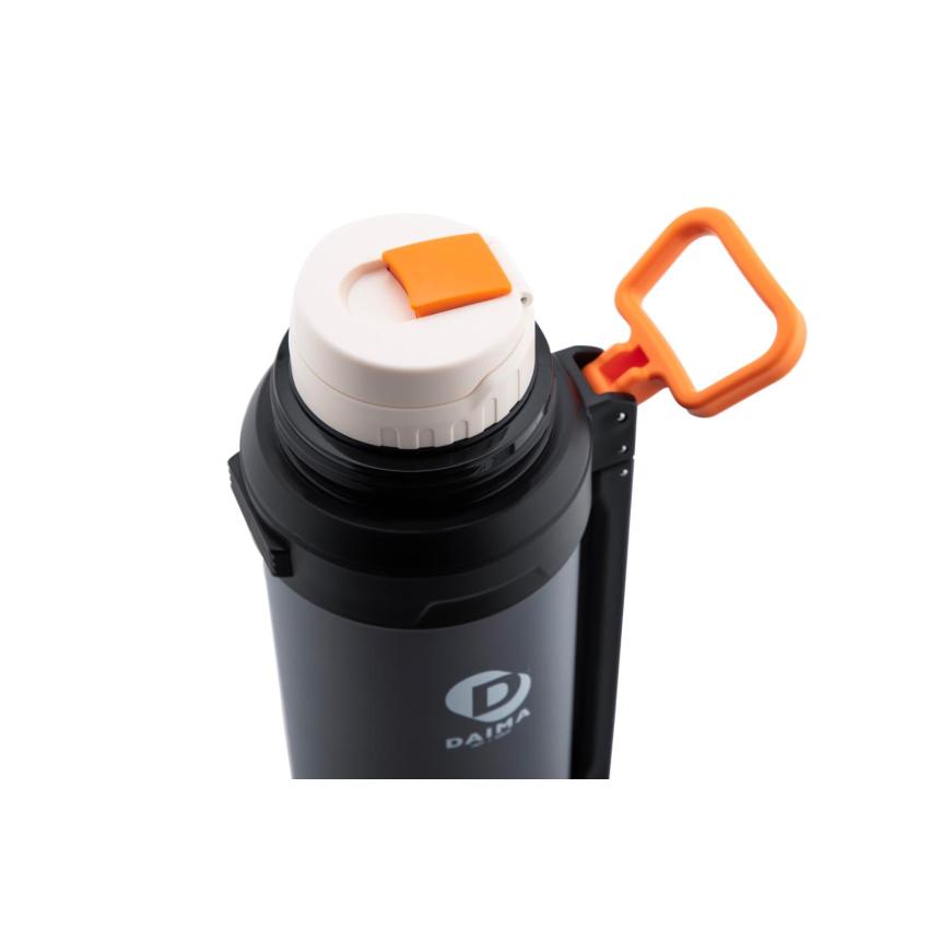 Daima Faraway 2500 ML 12 Saat Sıcak 24 Saat Soğuk Gri Termos