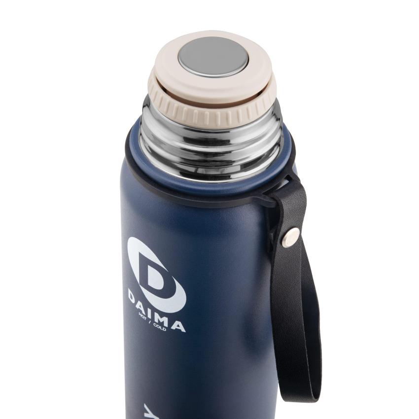 Daima Allday 750 ML 12 Saat Sıcak 24 Saat Soğuk Lacivert Termos