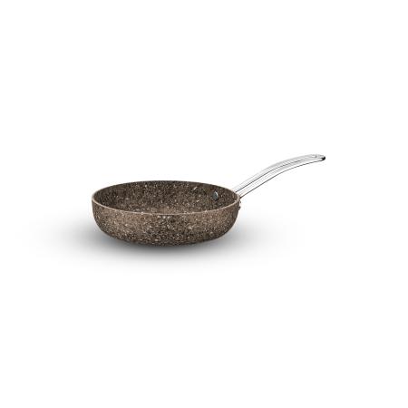 Stone-Age Terra 24 cm Çizilmez Yanmaz Yapışmaz İndüksiyonlu Tava
