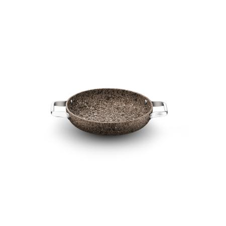 Stone-Age Terra 22 cm Çizilmez Yanmaz Yapışmaz İndüksiyonlu Sahan