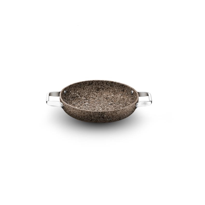 Stone-Age Terra 22 cm Çizilmez Yanmaz Yapışmaz İndüksiyonlu Sahan