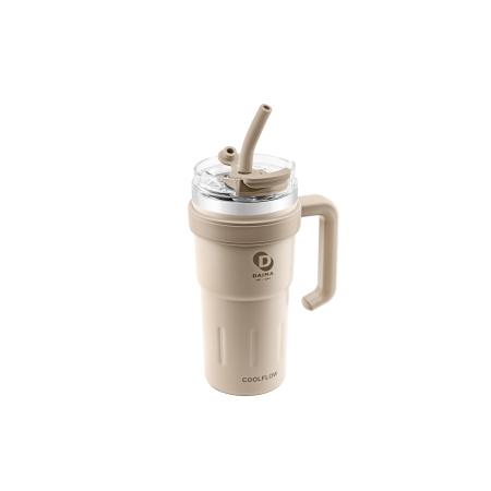 Daima Coolflow 780 ML 12 Saat Sıcak 24 Saat Soğuk Krem Termos