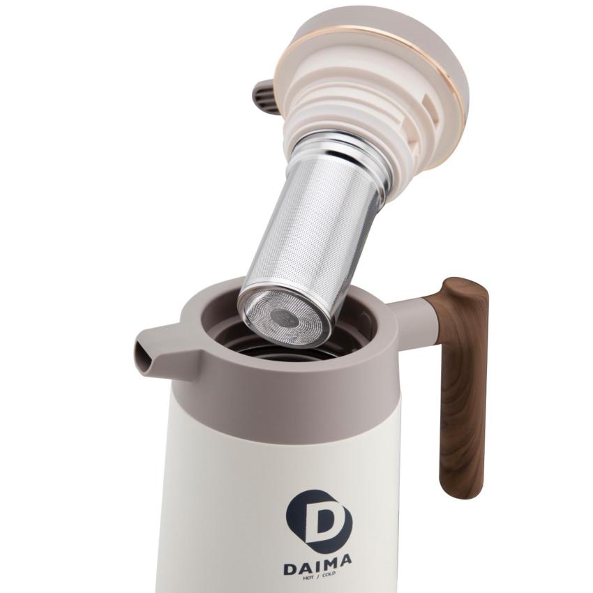 Daima Enjoy 1680 ML  12 Saat Sıcak 24 Saat  Soğuk Beyaz Termos