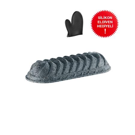 Stone-Age 35X15 Çizilmez Yanmaz Yapışmaz Baton Kek Kalıbı